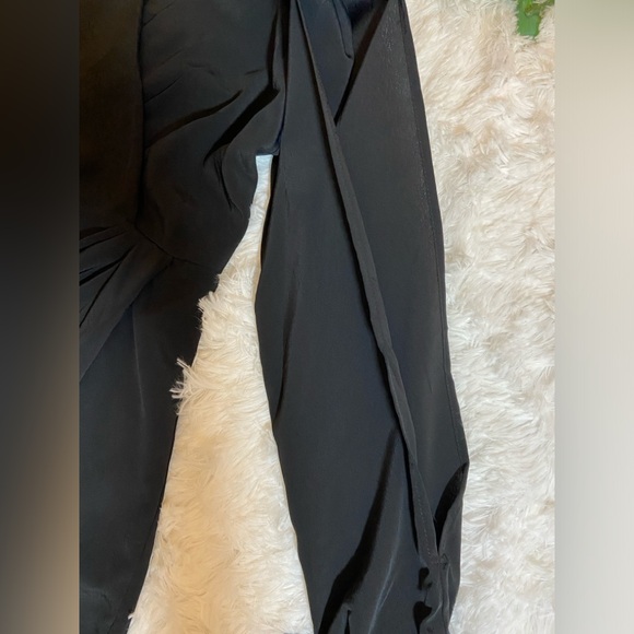 HYFVE Black asymmetrical split sleeve Skirt Romper size Small new - Picture 11 of 14